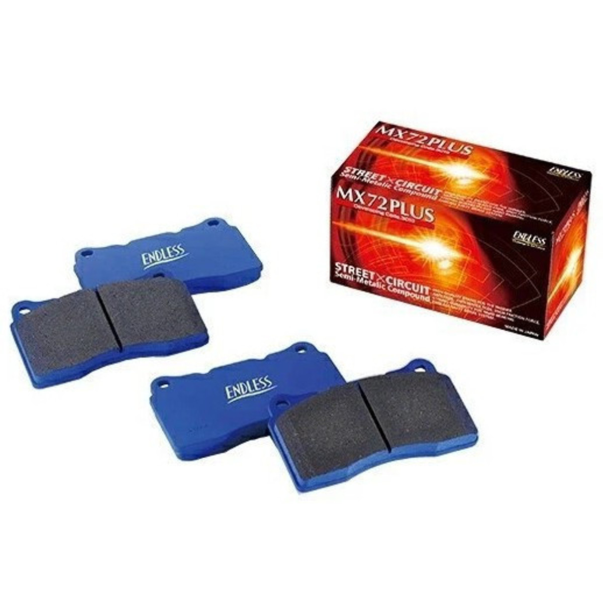 Endless MX72 Plus Performance Brake Pads - Rear - Porsche 911 3.8 Carrera GTS (991) | 2014-2016