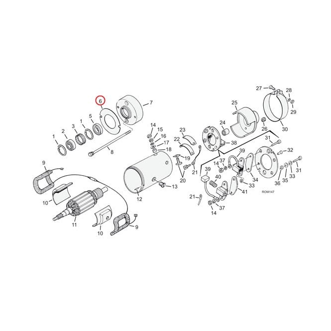 Cometic generator mount gasket 30-57 FL, XL, 45" Flathead