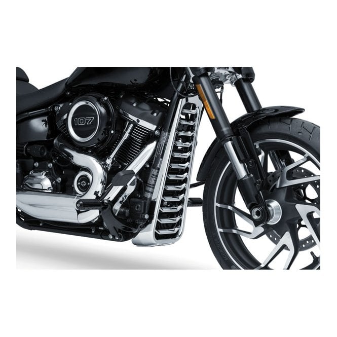 Kuryakyn Precision chin spoiler. Chrome 18-23 Softail