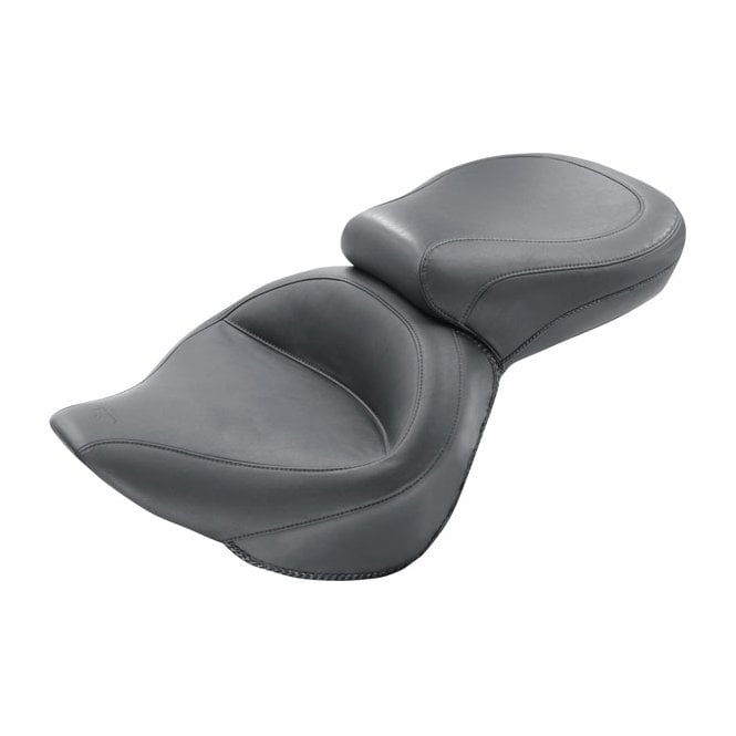 Mustang Wide Touring seat 06-10 FXST with 200mm tire; 07-17 FLSTF Fatboy and 08-11 FLSTSB Cross Bones