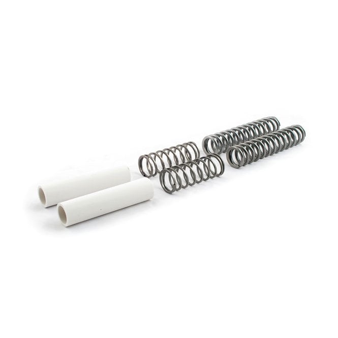 PS Drop-in fork lowering kit 49mm tubes 09-17 VRSCF Muscle; 12-17 VRSCDX Night Rod Special (models with upside down forks).
