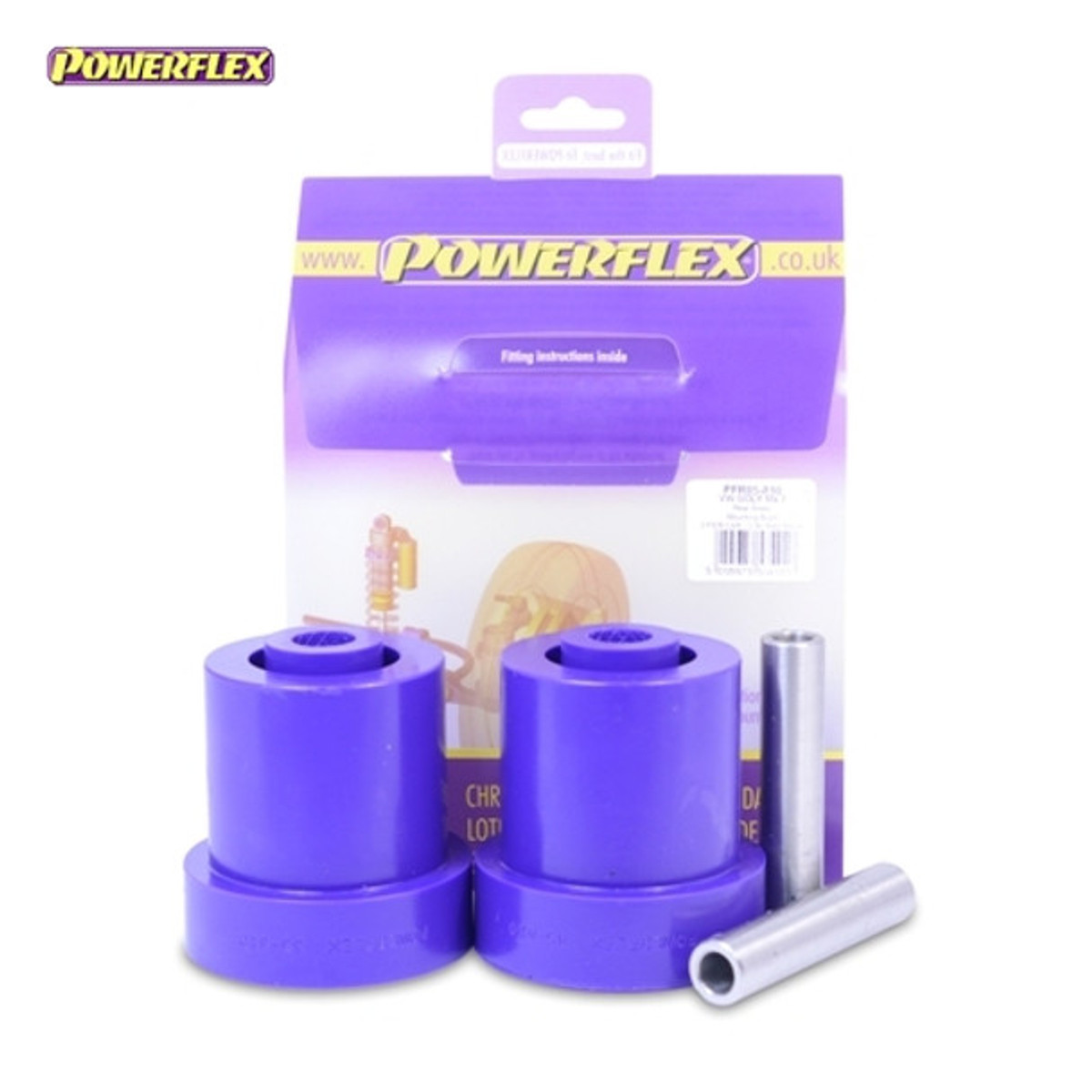 Powerflex Rear Beam Mounting Bushes - Volkswagen Polo MK6 (2018 - ) Chassis Code AW